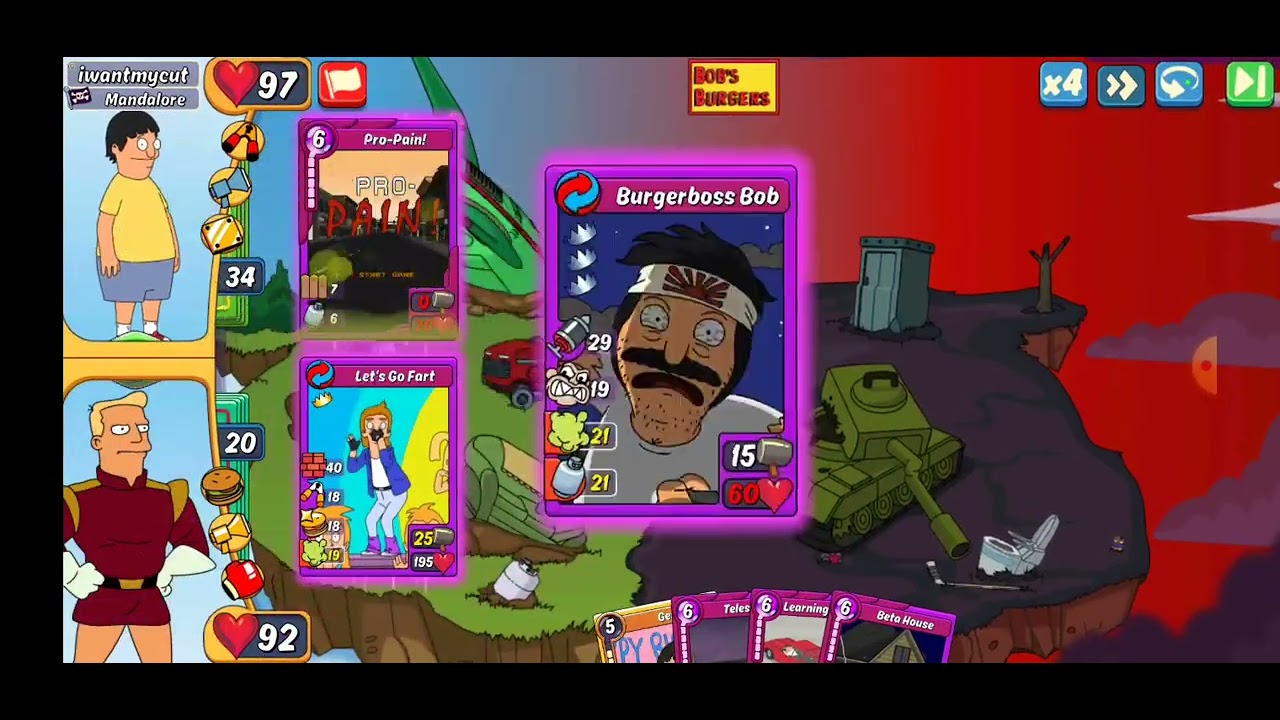 Animation Throwdown - Bob's Burgers Rumble Match 3