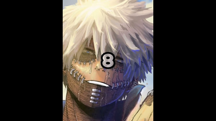 Top 10 strongest Mha characters