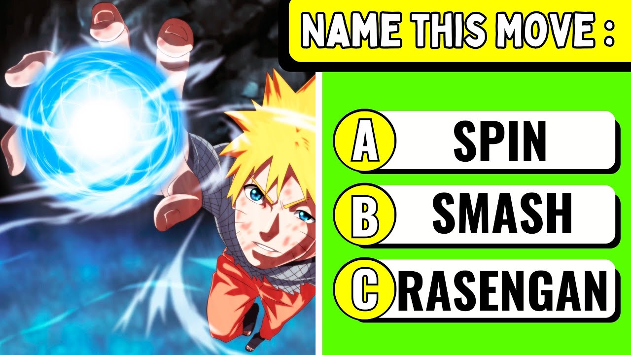 Anime Naruto Trivia Quiz, 20 Awesome Questions - OLDSCHOOL Quiz