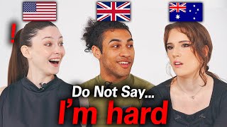 American, British and Australian Talk About Common English Mistakes Around the World!!