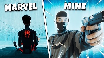 I recreated Spiderverse with just 100$