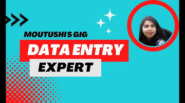 I will do data entry, copy paste, and typing #dataentry #fiverr #virtualassistant