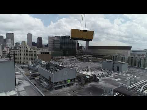 New Orleans Medical Center 21,000 lb. Generator Heavy Lift