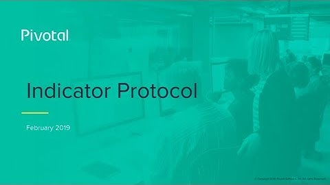 Introducing Monitoring Indicator Protocol