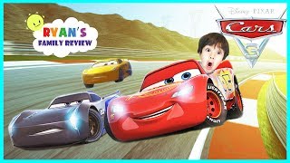 Cars 3 Driven to Win Gameplay Racing Game Lightning McQueen! Let's Play with Ryan's Family Review screenshot 4