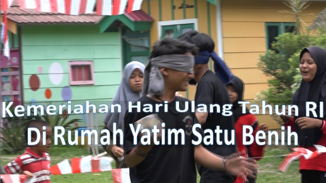 Kemeriahan HUT RI di Rumah Yatim Satu Benih