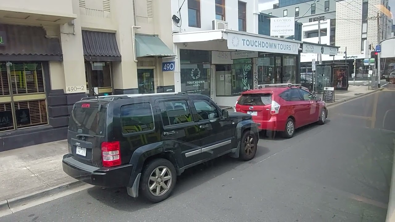 Tram 86 In High st Thornbury. Melbourne Australia