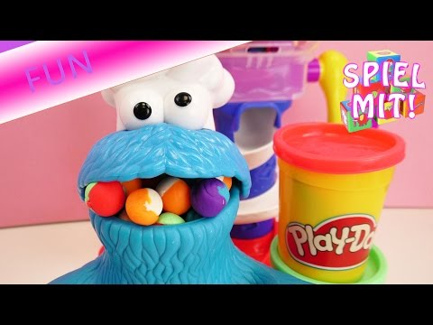 6 Colors Play Doh Ice Cream with Baby Theme Cookie Molds Surprise