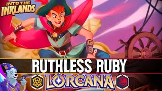 learning how to play a REAL Redfasa deck 🟡🔴 [Disney Lorcana Gameplay]