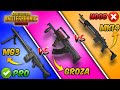 MG3 vs GROZA vs MK14 (Ultimate Weapon Comparison) in PUBG MOBILE & BGMI Tips & Tricks Guide/Tutorial