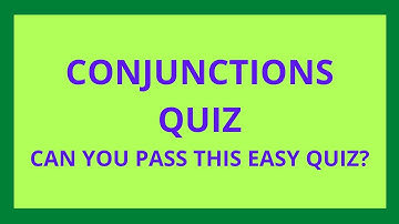 Conjunctions Quiz | English Grammar Quiz | Zeenat Dalvi
