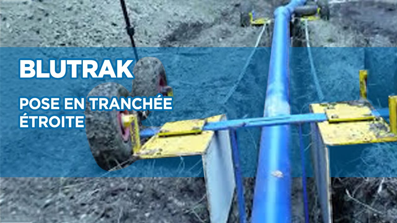 Comment poser des tuyaux en fonte ductile en tranchée étroite ? BLUTRAK — free download