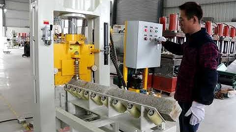 stone splitting machine cube making split face KSL-24S