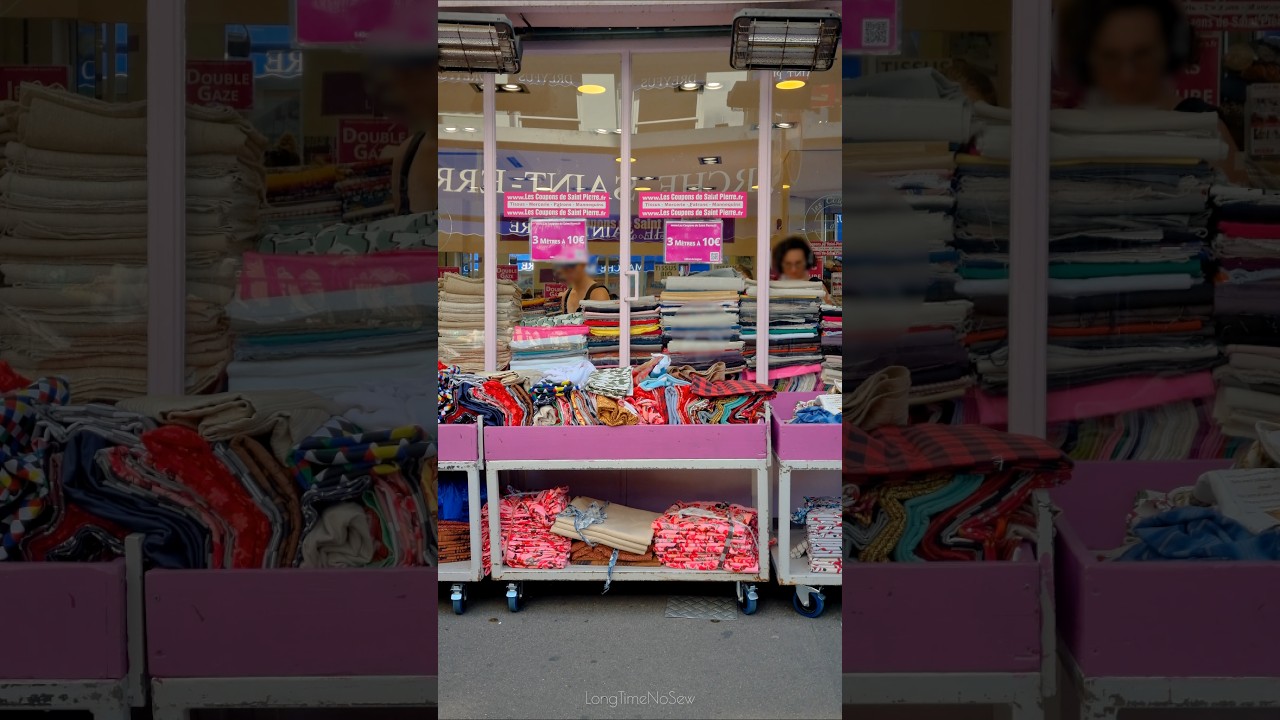 Fabric shopping in Paris | Marché Saint-Pierre 🌞 