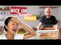 Hago un Tiramisu Gigante para mi marido! |  Tiramisu Recipe | Karina Gao