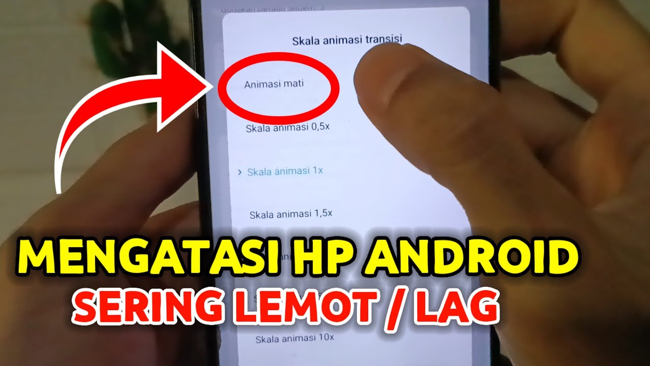 Cara Mengatasi HP Android Lemot Sering Lag - YouTube