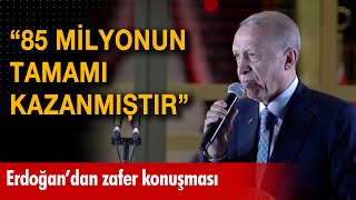 Erdoğandan Zafer Konuşması: