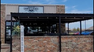 Stacy's Place Restaurant Review | Home Cooking with a little Soul | Outside Patio Seating | Full Bar