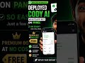 HOW TO CREATE A PREMIUM WHATSAPP BOT PERMANENTLY FOR FREE CODY AI
