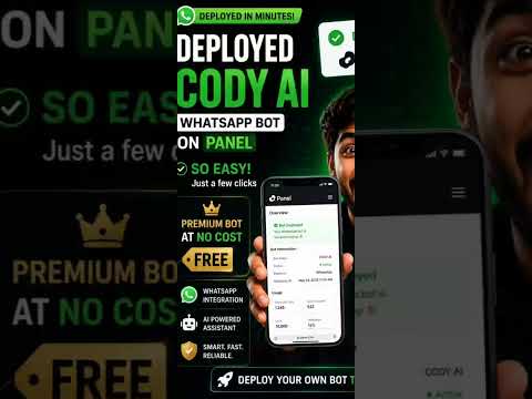 HOW TO CREATE A PREMIUM WHATSAPP BOT PERMANENTLY FOR FREE  CODY AI