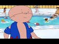 Funny Animated cartoon | Caillou learns to swim | Caillou Holiday Movie | Cartoon for Children