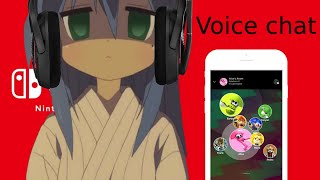 So I tried Nintendo's Voice chat and...