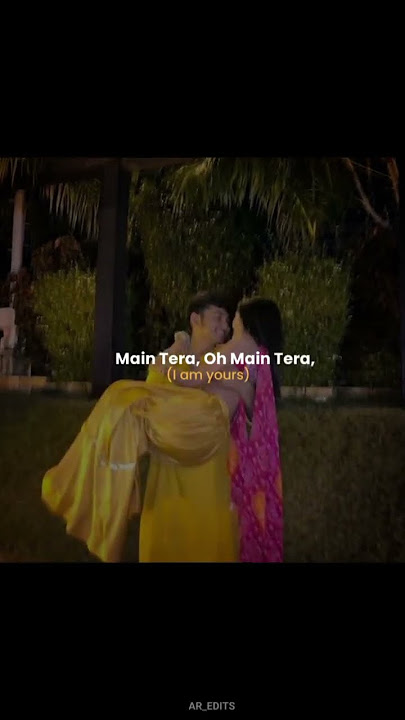 Main Tera || Musafir Mai Bhatka Tu Mera Basera || Lyrics song Status || AR_EDITS