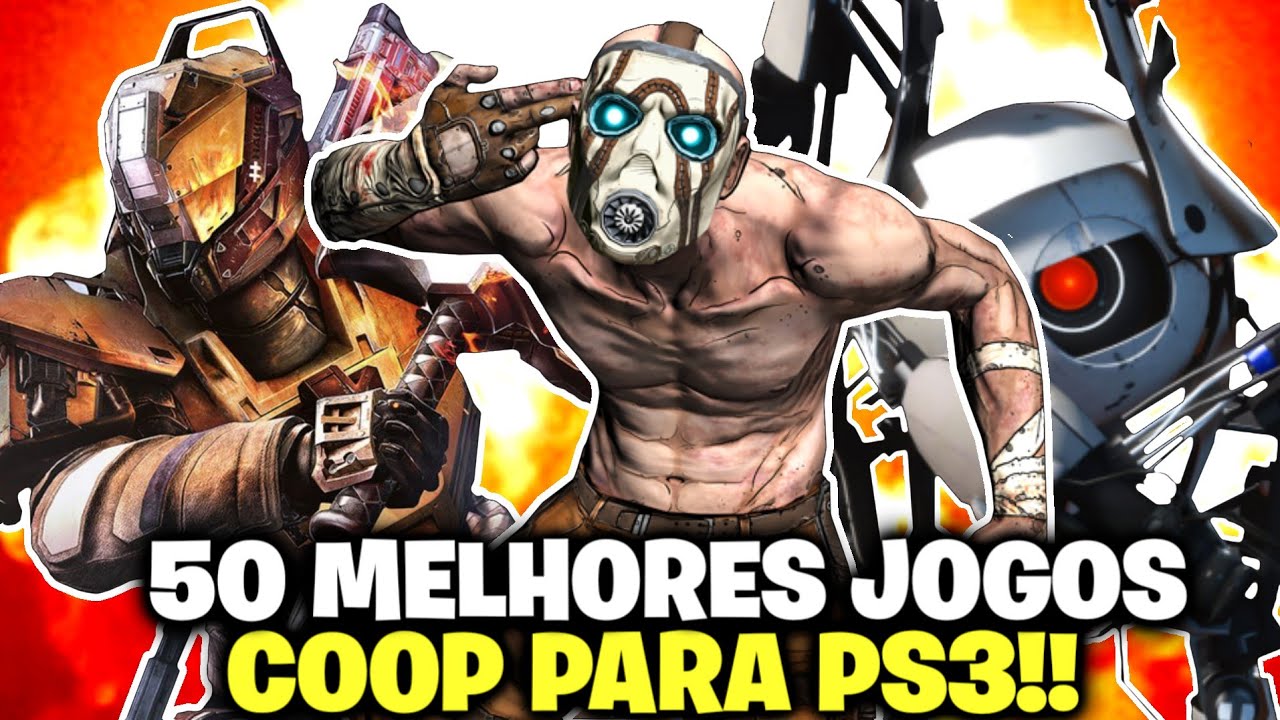 10 INCRÍVEIS JOGOS DO PS3 COM MULTIPLAYER LOCAL PARA 4 JOGADORES E COM TELA  DIVIDIDA! 