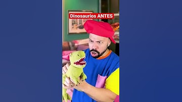 Thumbnail of Dinosaurios ANTES vs AHORA 🦖 #shorts