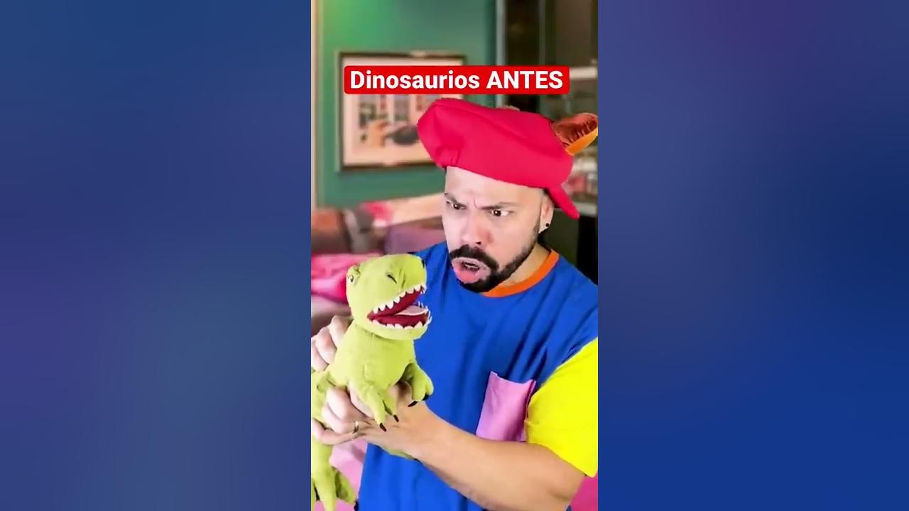 Dinosaurios ANTES vs AHORA 🦖 #shorts