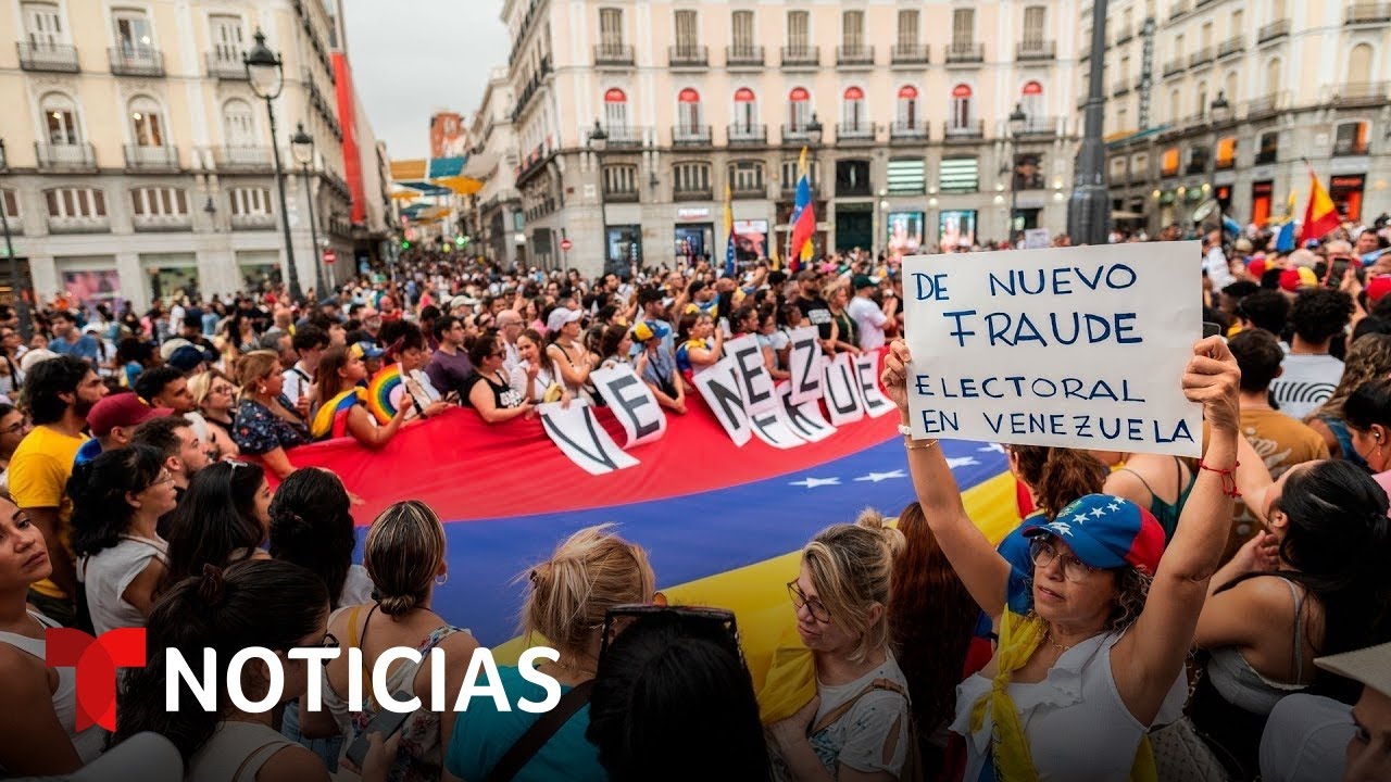La oposición exige justicia en las calles de Venezuela a pesar de la violencia | Noticias Telemundo