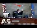 Angry judge throws book after juror tries to get out of jury duty  court cam  ae