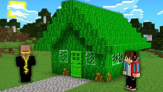 WHO BUILT THIS MONEY HOUSE IN MINECRAFT