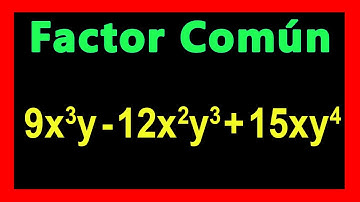 ✅👉 Factor Comun Monomio  ✅ Como Sacar Factor Comun Monomio