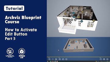 Archviz Blueprint Creation With Unreal Engine 5 | Activating the Edit Button | Part 5