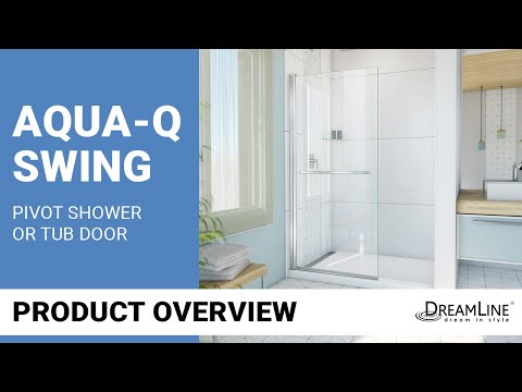 Aqua-Q Swing Shower Door - Dreamline