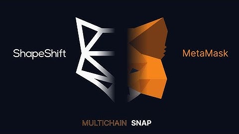 ShapeShift Multichain Snap -- Swap Native BTC, DOGE, ATOM and more with MetaMask