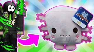 😎 OMG! I Redeemed My Axolotl Plushies And THIS HAPPENED! 🤯 Pet Simulator X