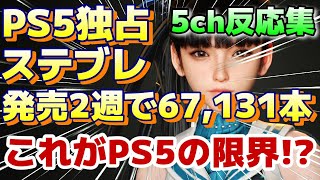 (５ｃｈの反応集) 『SIE発売のPS5独占 Stellar Blade（ステラーブレイド）2週で67,131本と大ヒットならず、ミリオンは厳しいか？』#PS5 #5ch面白いスレ #ステラーブレイド