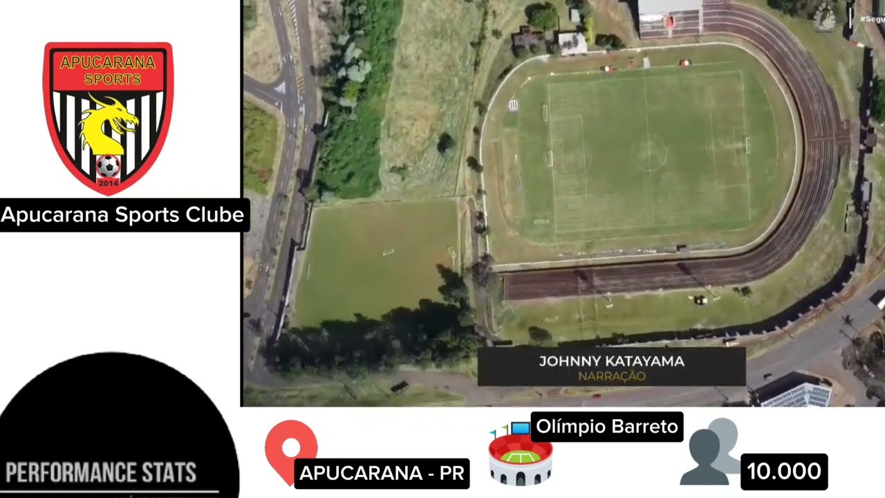 ESTÁDIOS paranaense 2 DIVISÃO 2024: APUCARANA SPORTS