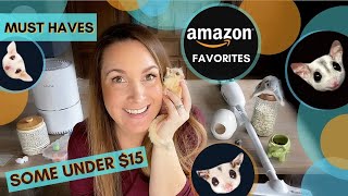 Amazon MUST HAVES for Sugar Gliders