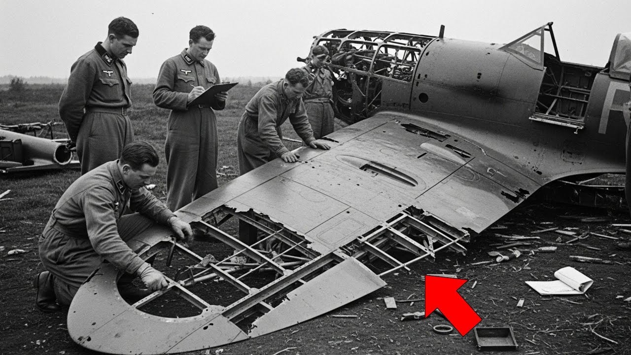 When Luftwaffe Engineers Found a Crashed Spitfire - And Discovered the "Impossible" Wing Design