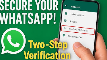 How to Enable Two-Step Verification on WhatsApp | Protect Your Account from Hackers 