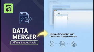 Data Merge inside Affinity Layout Studio