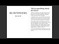 INVEST Principle Explained | Agile BA Interview Questions &amp; Answers {BA INTERVIEW 3}
