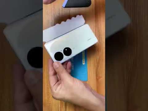 Amazing Huawei P50 Pro eye-protecting anti-blue light Screen Protector Applying! #shorts