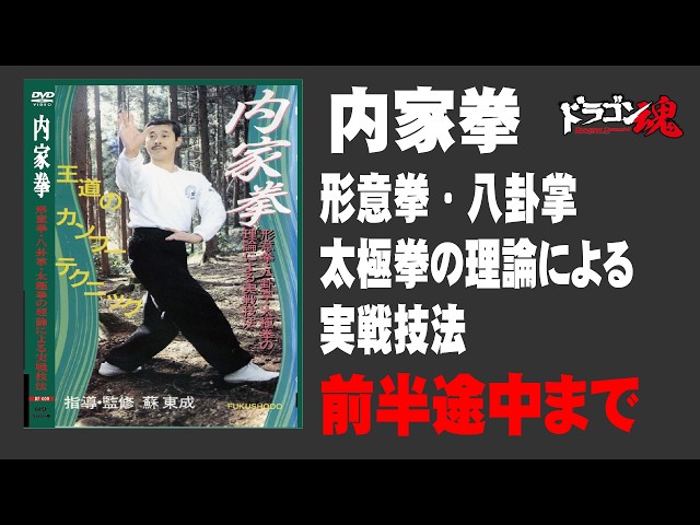 前半サンプル】内家拳 形意拳・八卦掌・太極拳の理論による実戦技法