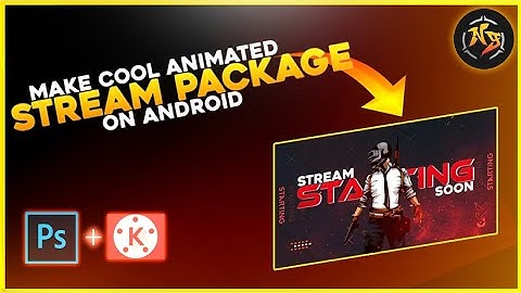 Make Cool Animated Streaming Overlay on Android || Android edit|| Streaming package || NepGraphics🇳🇵