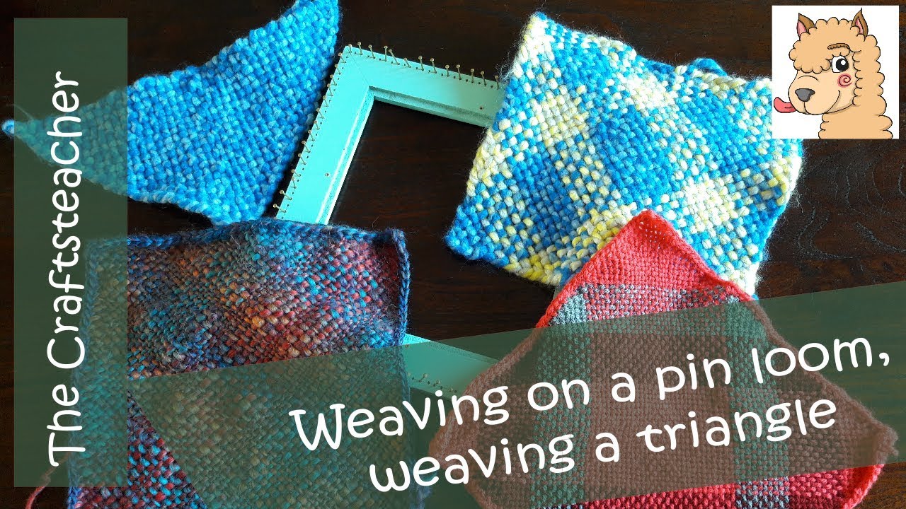 How to Weave a Square on a Pin Loom! 