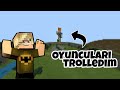 Kendi Serverimde Adamları Trolledim-Minecraft PE SERVER TROLLERİ #2